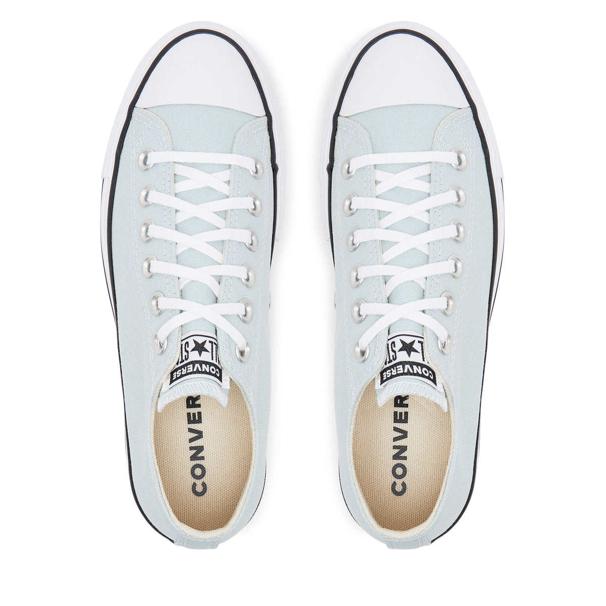 Converse Кецове Chuck Taylor All Star Lift Platform A11876C Светлосиньо