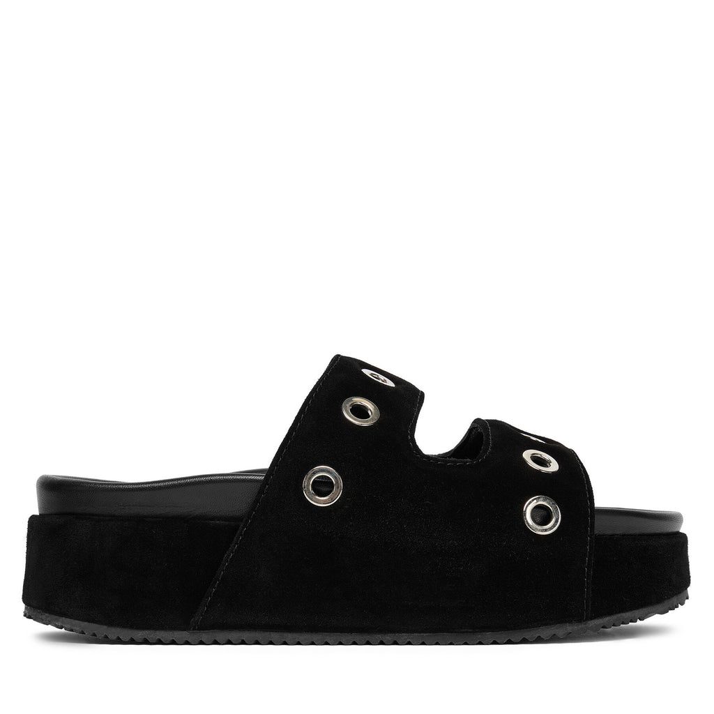Inuikii Чехли Suede Studs 70103-153 Черен