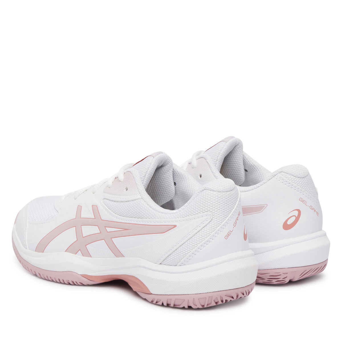 Asics Обувки за тенис Gel-Game Gs 1044A083 Бял