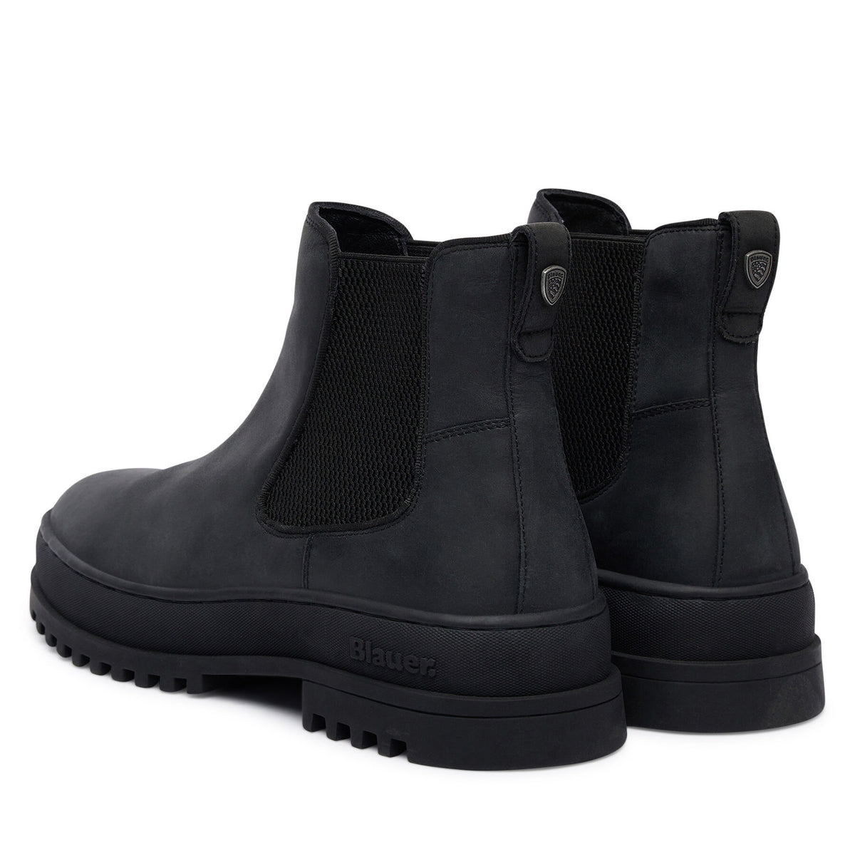 Blauer Боти тип челси F5IUKA02/LEA Черен
