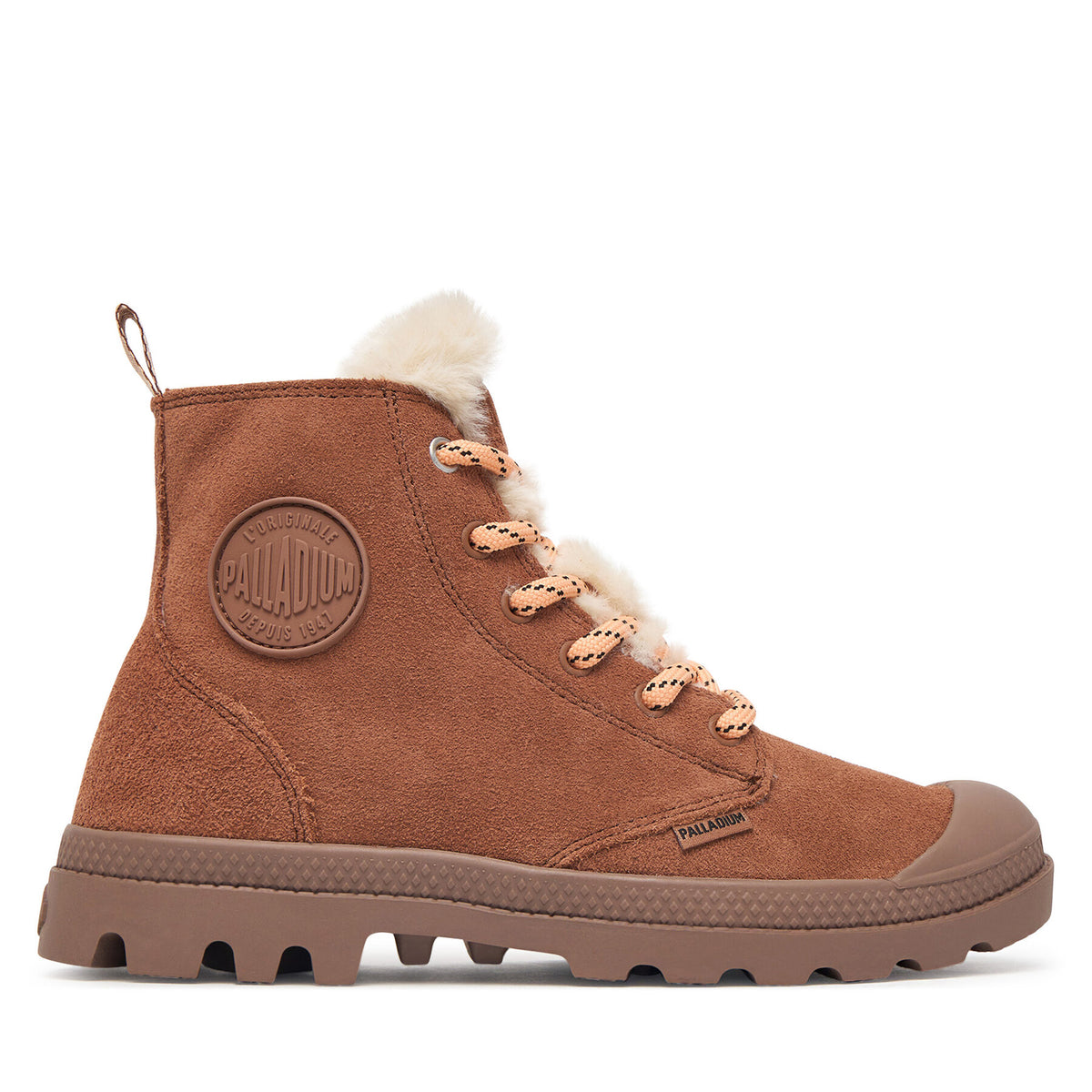 Palladium Туристически oбувки Pampa Hi Zip Wl Hivr 94978-291-M Кафяв