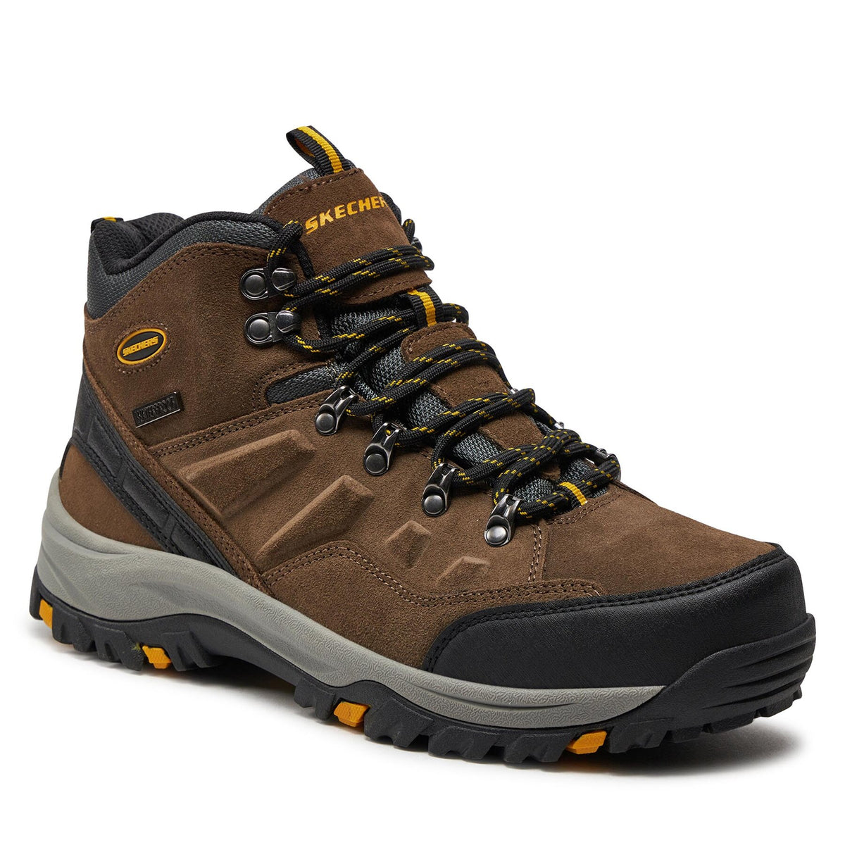 Skechers Туристически oбувки Pelmo 64869/KHK Кафяв