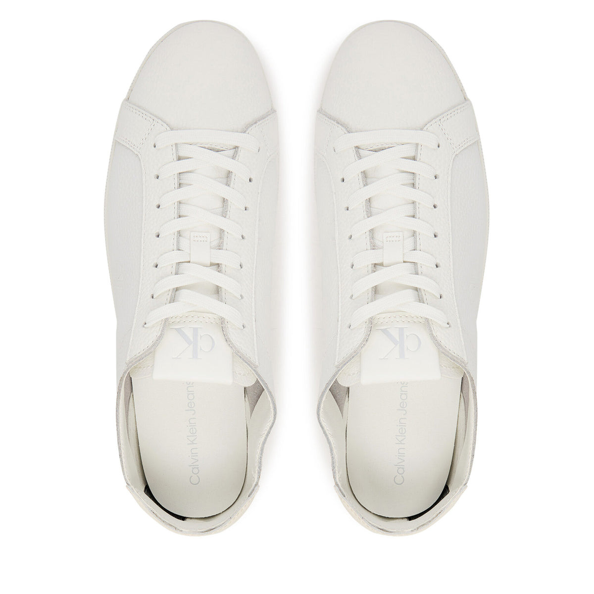 Calvin Klein Jeans Сникърси Low Profile Cupsole Tmb Lth YM0YM01331 Бял