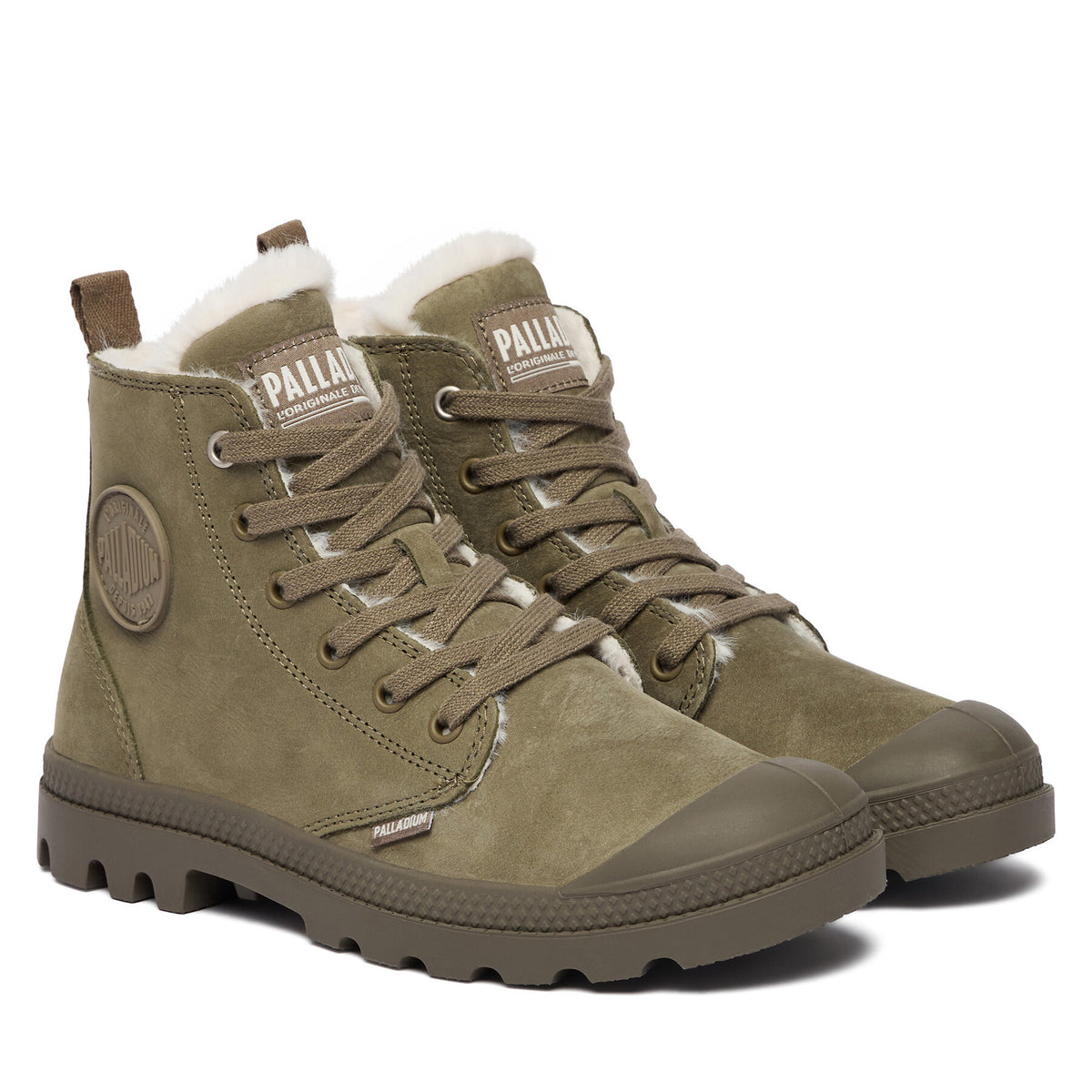 Palladium Туристически oбувки Pampa Hi Zip Wl 95982-377-M Зелен