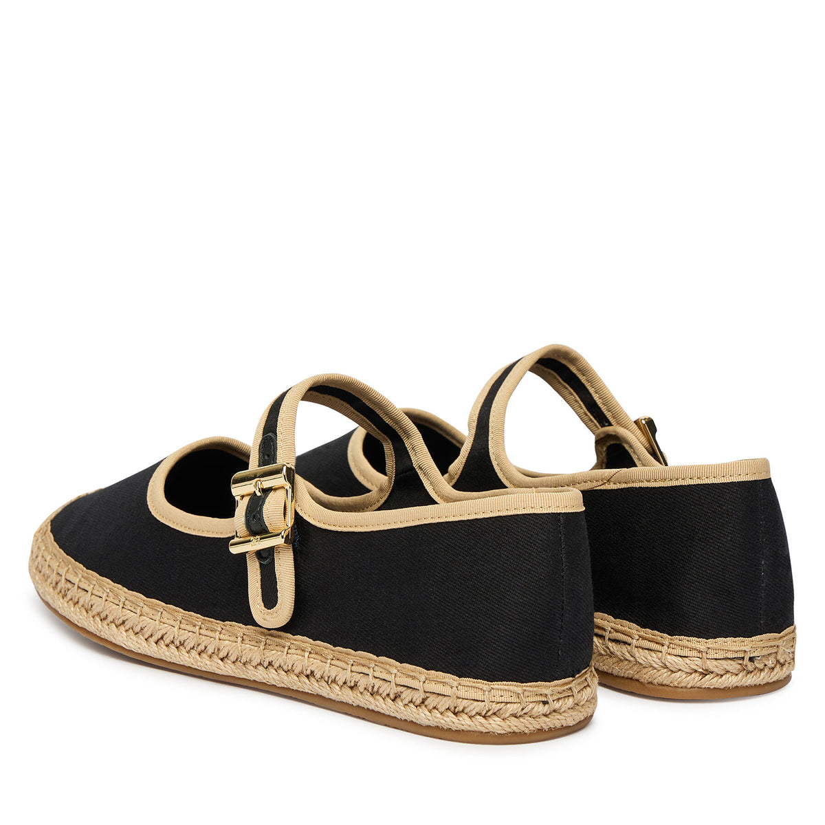 Tommy Hilfiger Еспадрили Buckle Maryjane Espadrille FW0FW09239 Черен