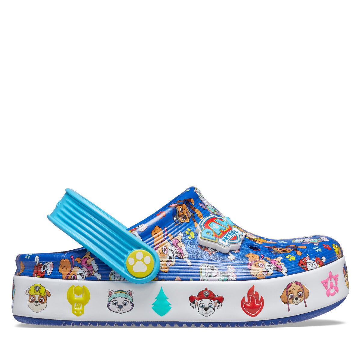 Crocs Чехли Paw Patrol Off Court Clg T 208853 Син