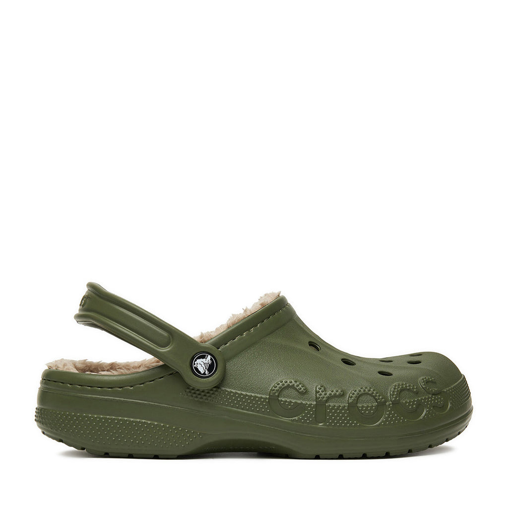 Crocs Чехли C-BAYA LINED CLOG 205969-3TC Зелен