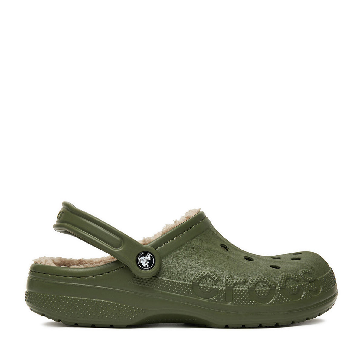 Crocs Чехли C-BAYA LINED CLOG 205969-3TC Зелен