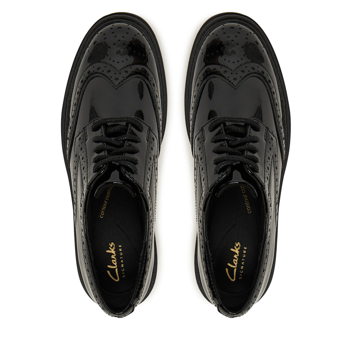 Clarks Обувки Orinoco3 Derby 26183171 Черен