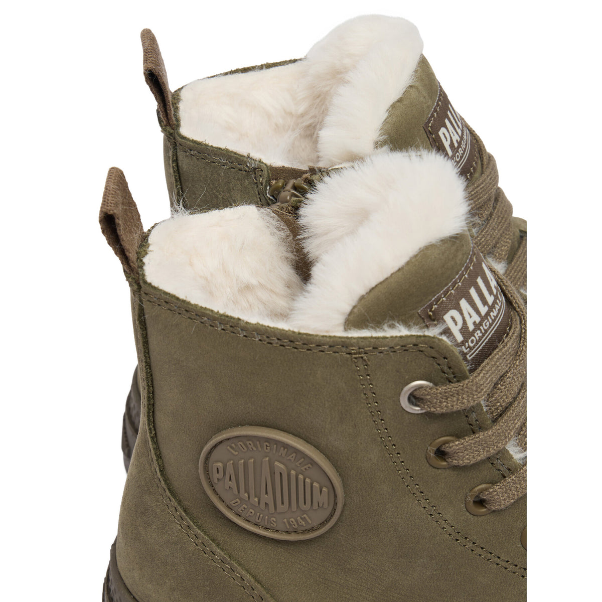 Palladium Туристически oбувки Pampa Hi Zip Wl 95982-377-M Зелен