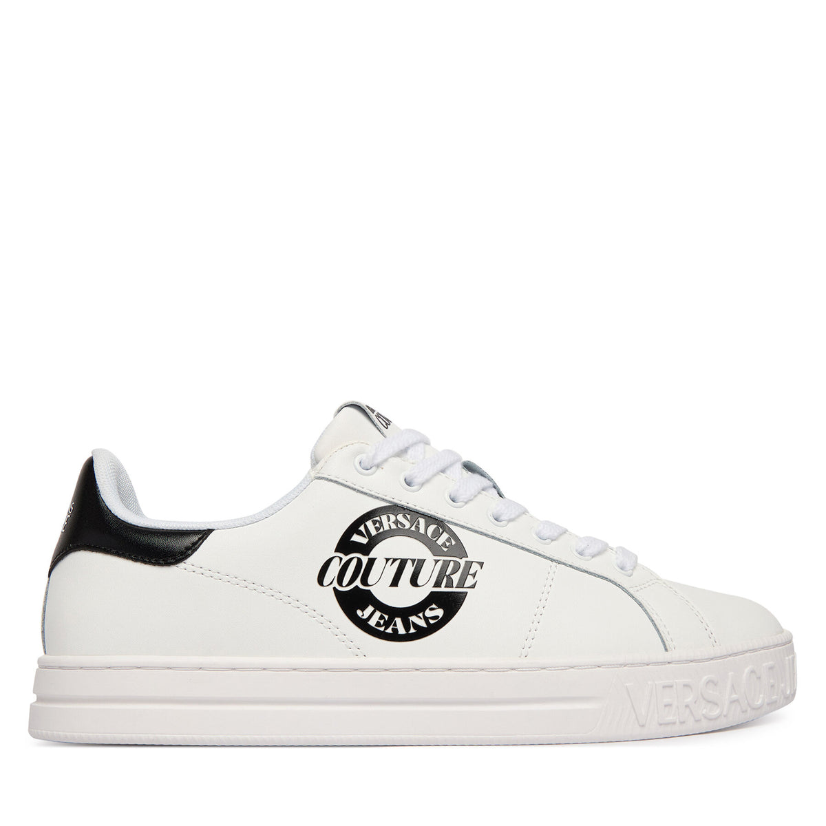 Versace Jeans Couture Сникърси 80YA3SK1 Бял