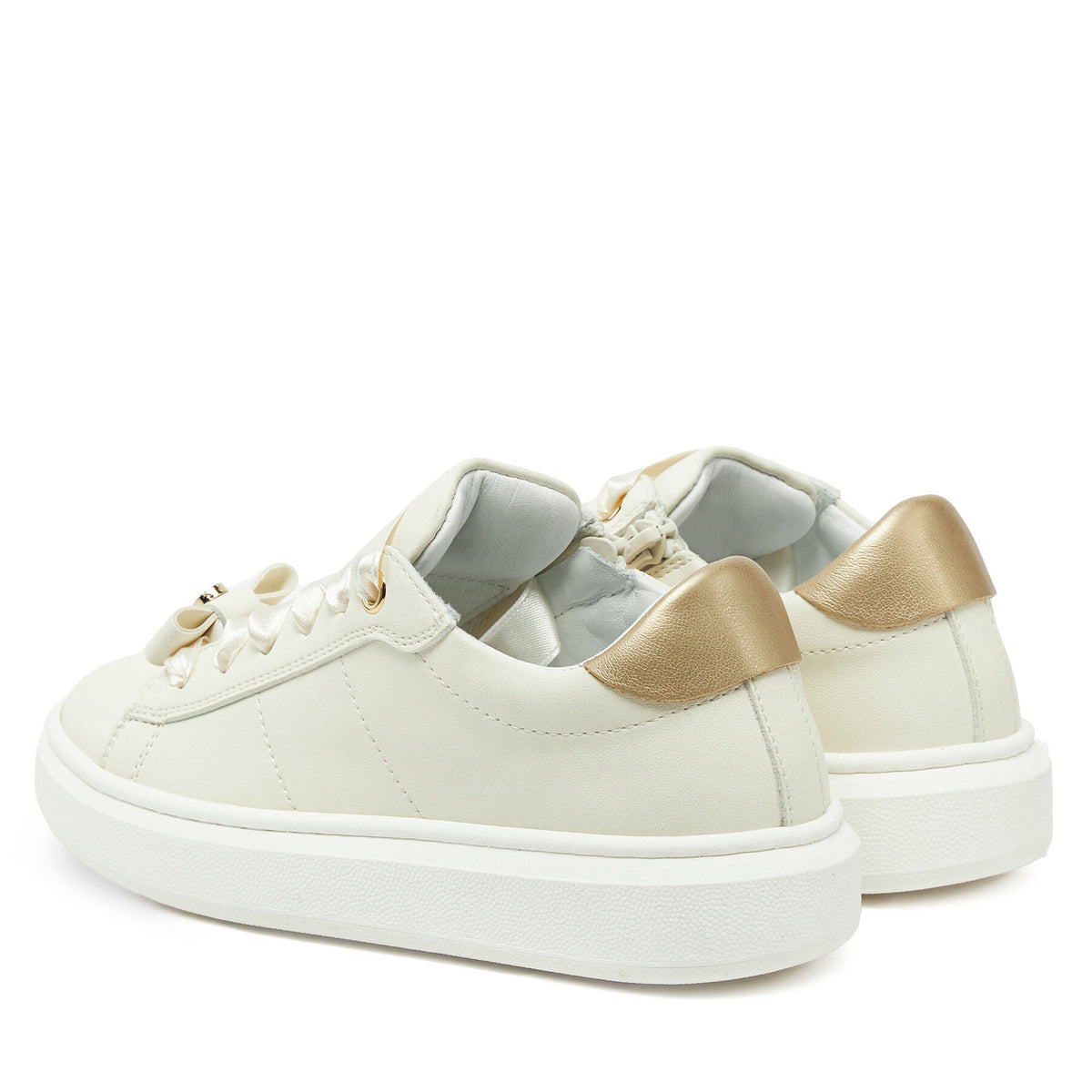 Calvin Klein Jeans Сникърси Low Cut Lace-Up Sneaker V4A9-83047-0214 M Бял