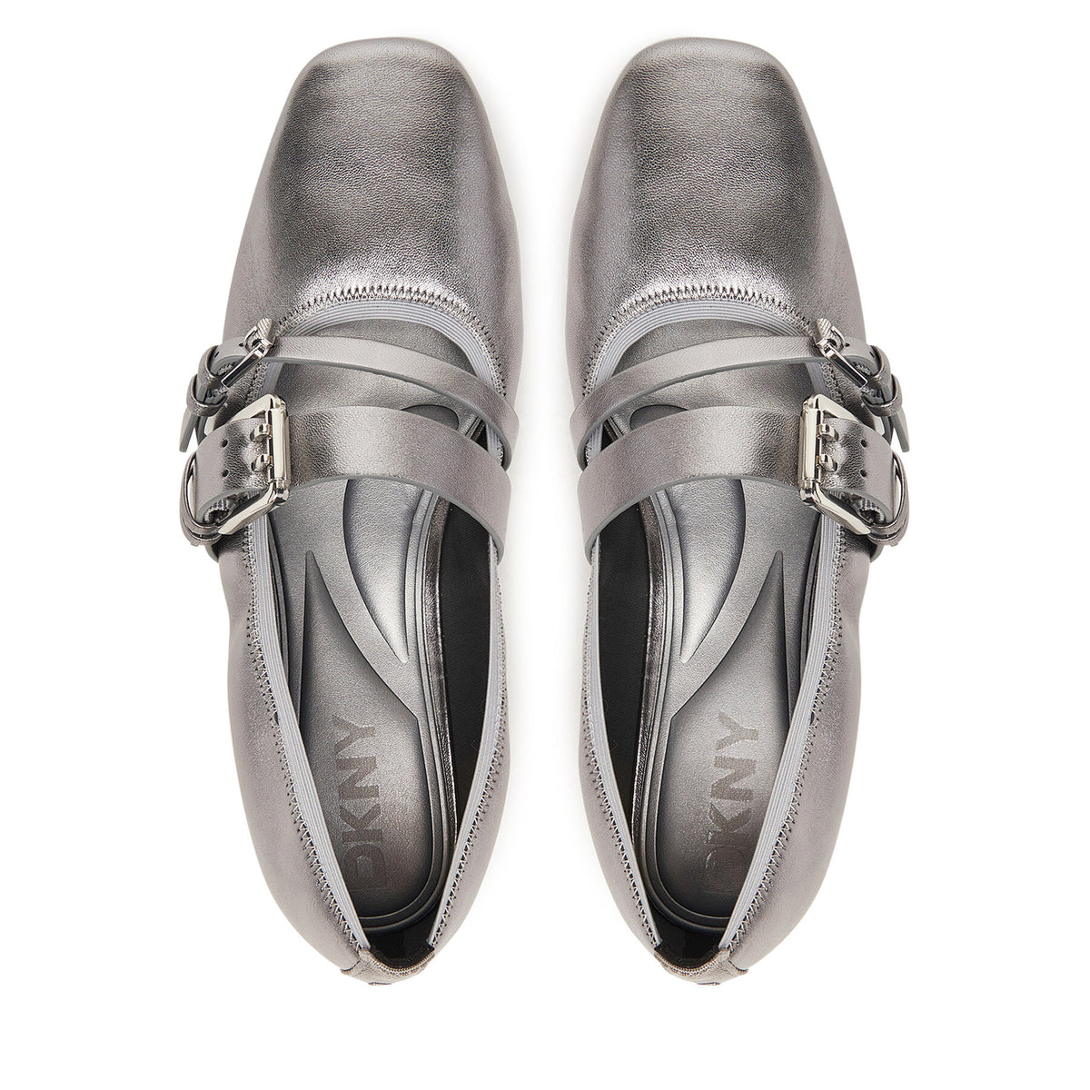 DKNY Балеринки Dade K1511477 Сребрист