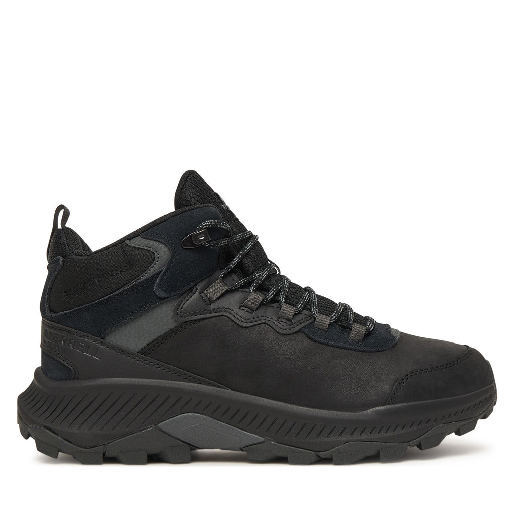 Merrell Туристически Speed Strike 2 Leather Mid Waterproof J038071 Черен