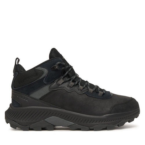 Merrell Туристически Speed Strike 2 Leather Mid Waterproof J038071 Черен