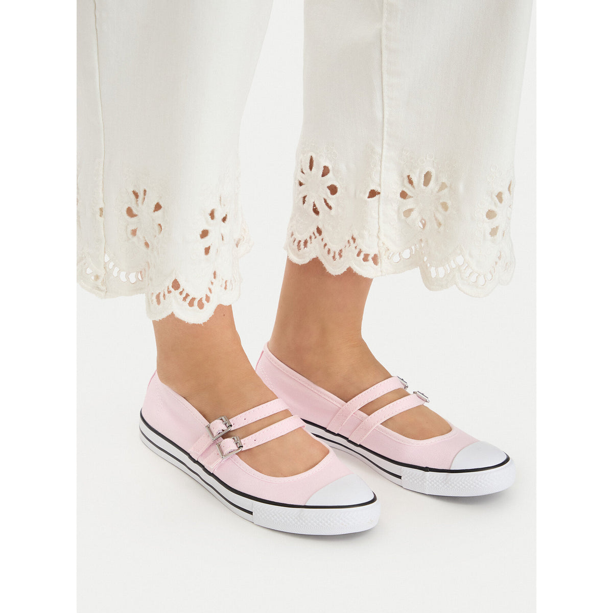 Converse Балеринки Chuck Taylor All Star Dainty Mary Jane A11856C Розов