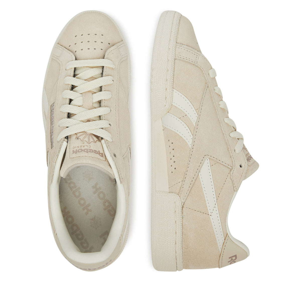 Reebok Сникърси CLUB C GROUNDS UK 100220809 Бежов