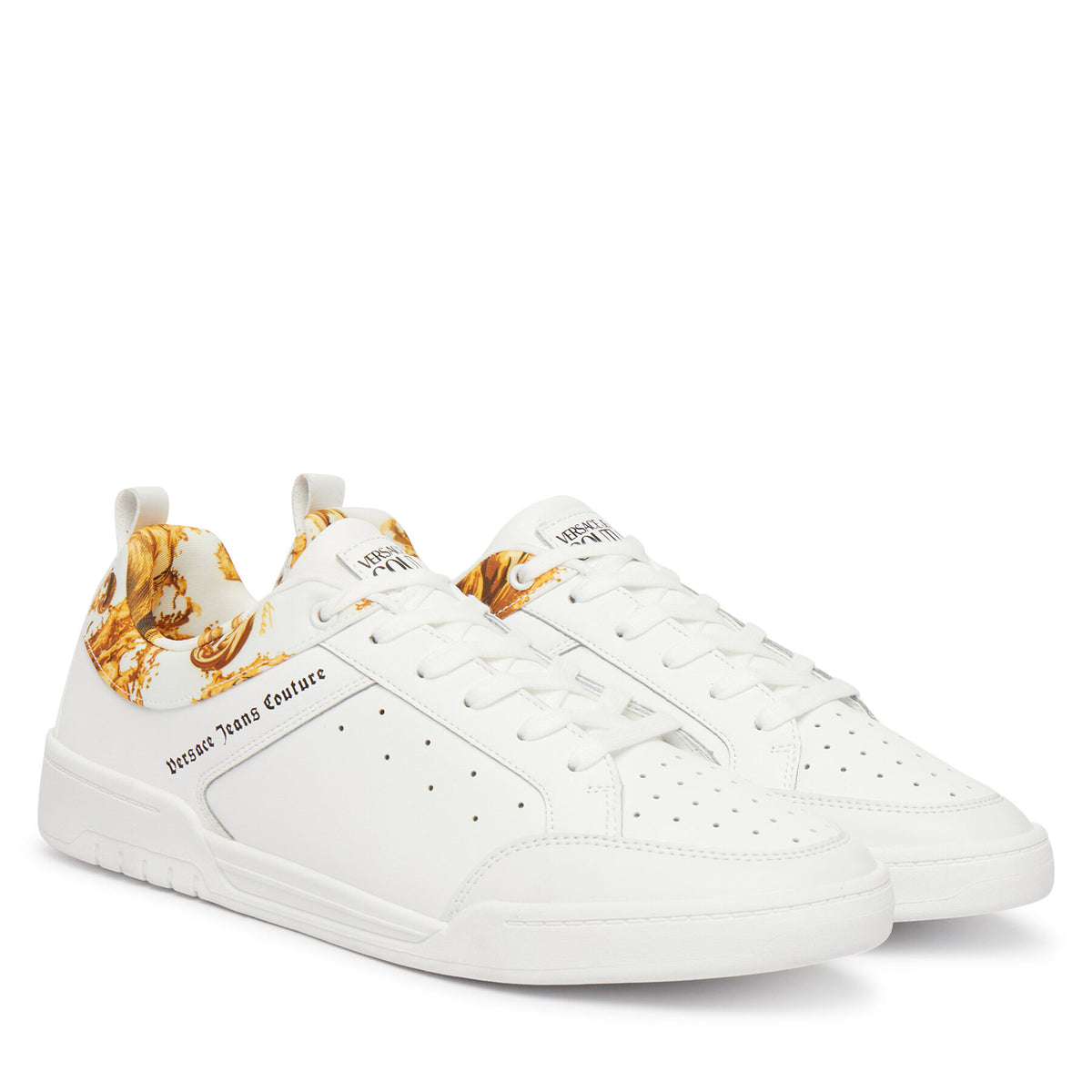 Versace Jeans Couture Сникърси 80YA3SD6 ZPB85 Бял