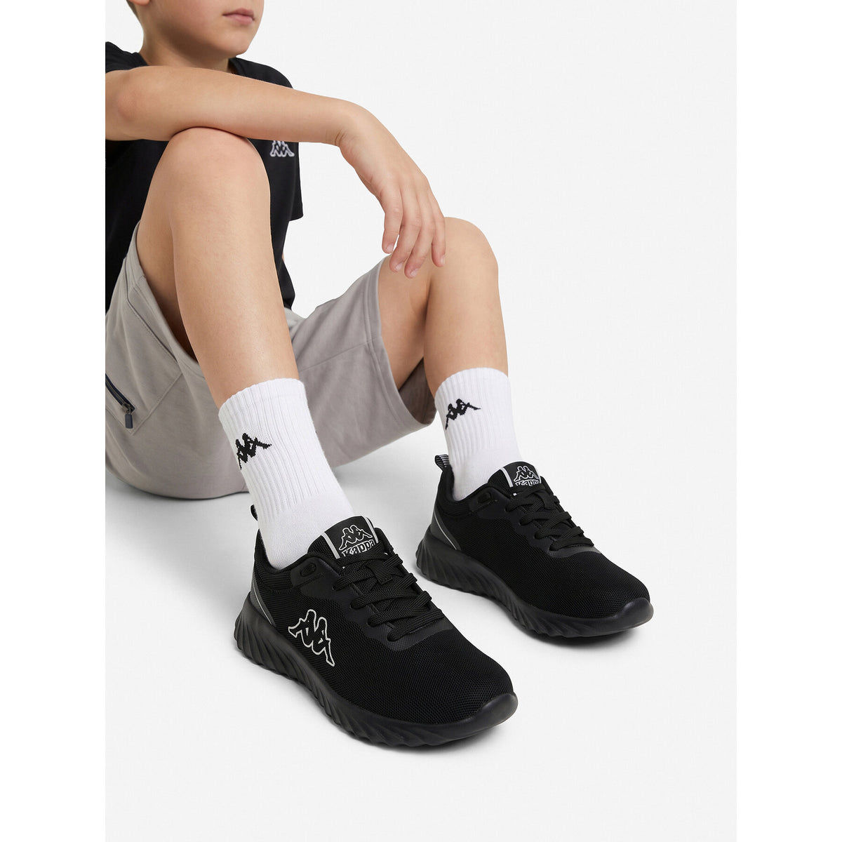 Kappa Сникърси CEOWB-SS24-3C007-J Черен