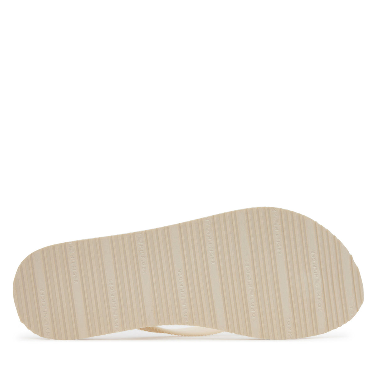 Tommy Hilfiger Джапанки Hilfiger Strap Beach Sandal FW0FW08736 Екрю