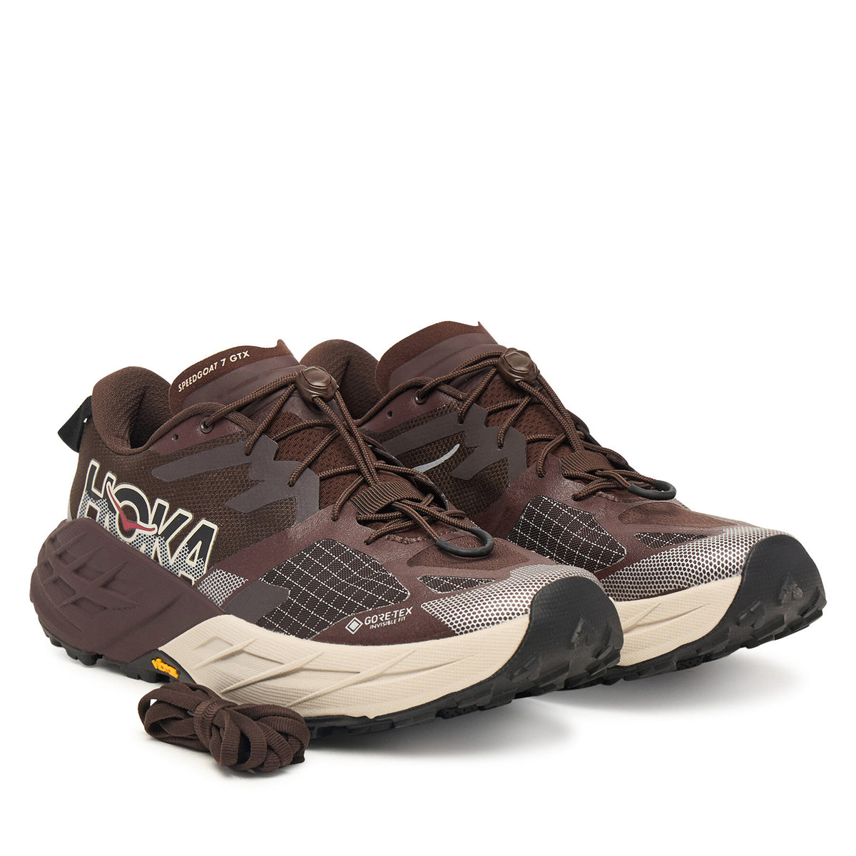 Hoka Маратонки за бягане Speedgoat 7 Gtx GORE-TEX 1176674 Тъмнокафяв