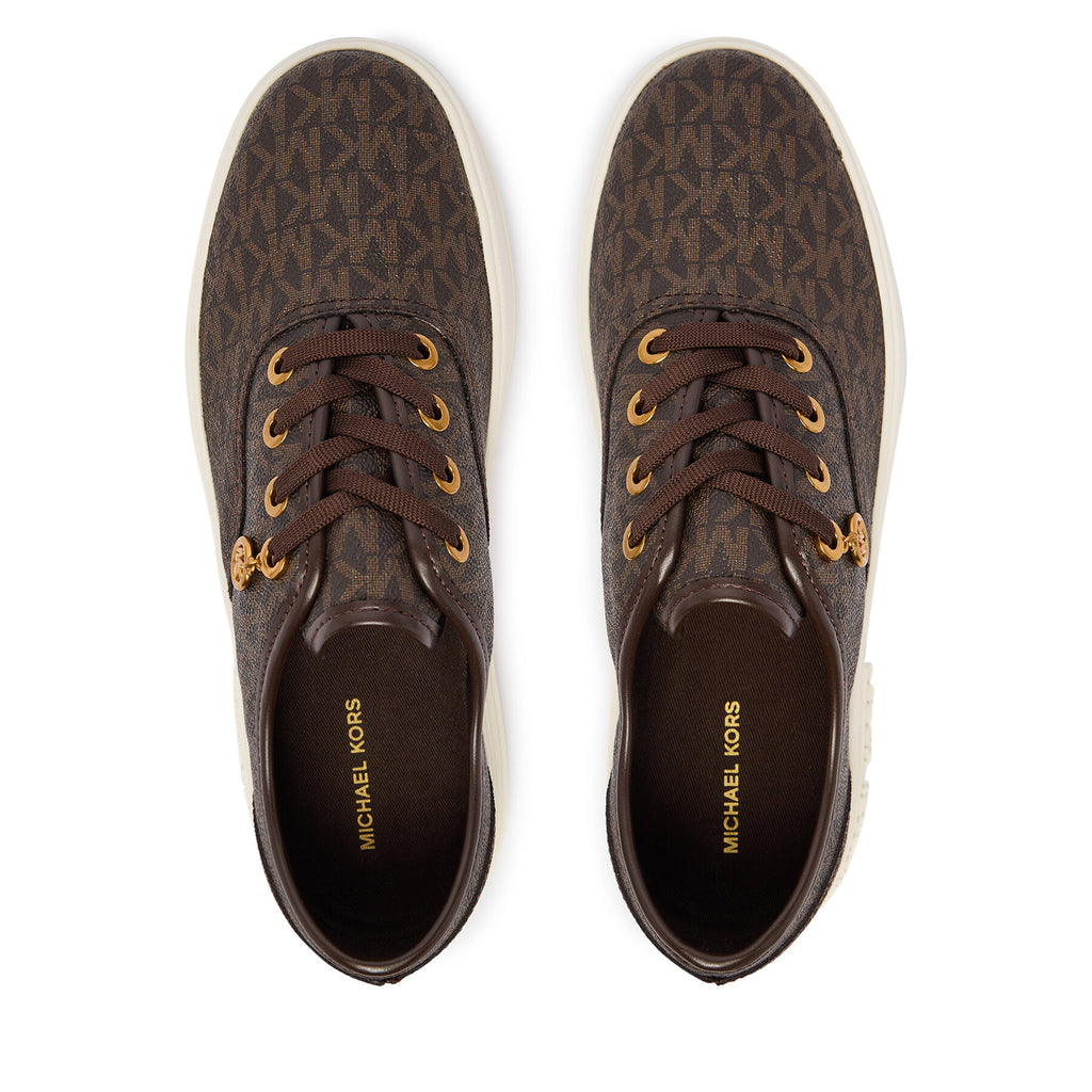 MICHAEL Michael Kors Сникърси Lindsey 43T6LDFS1B Кафяв