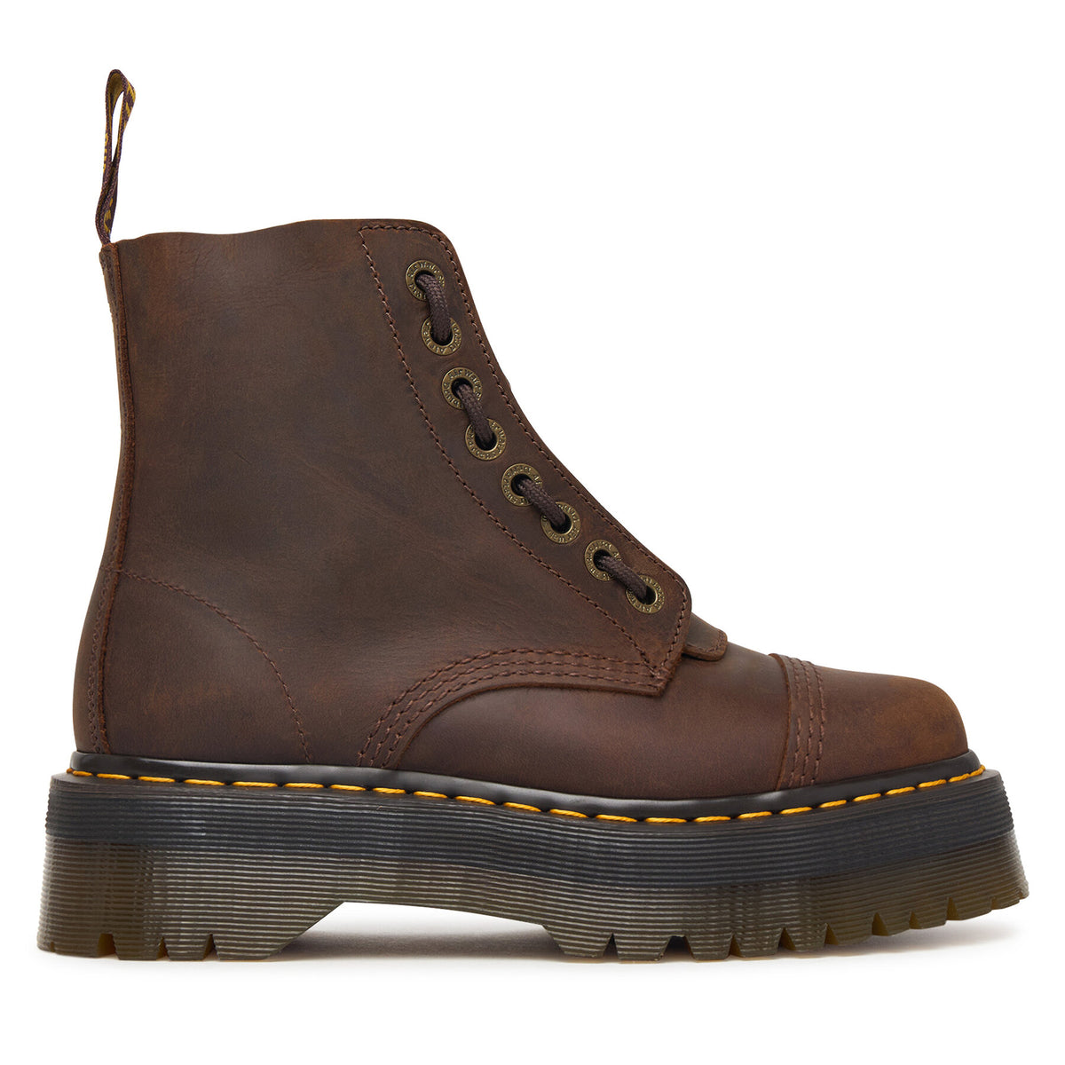 Dr. Martens Кубинки Crazy Horse DM40910200 Кафяв