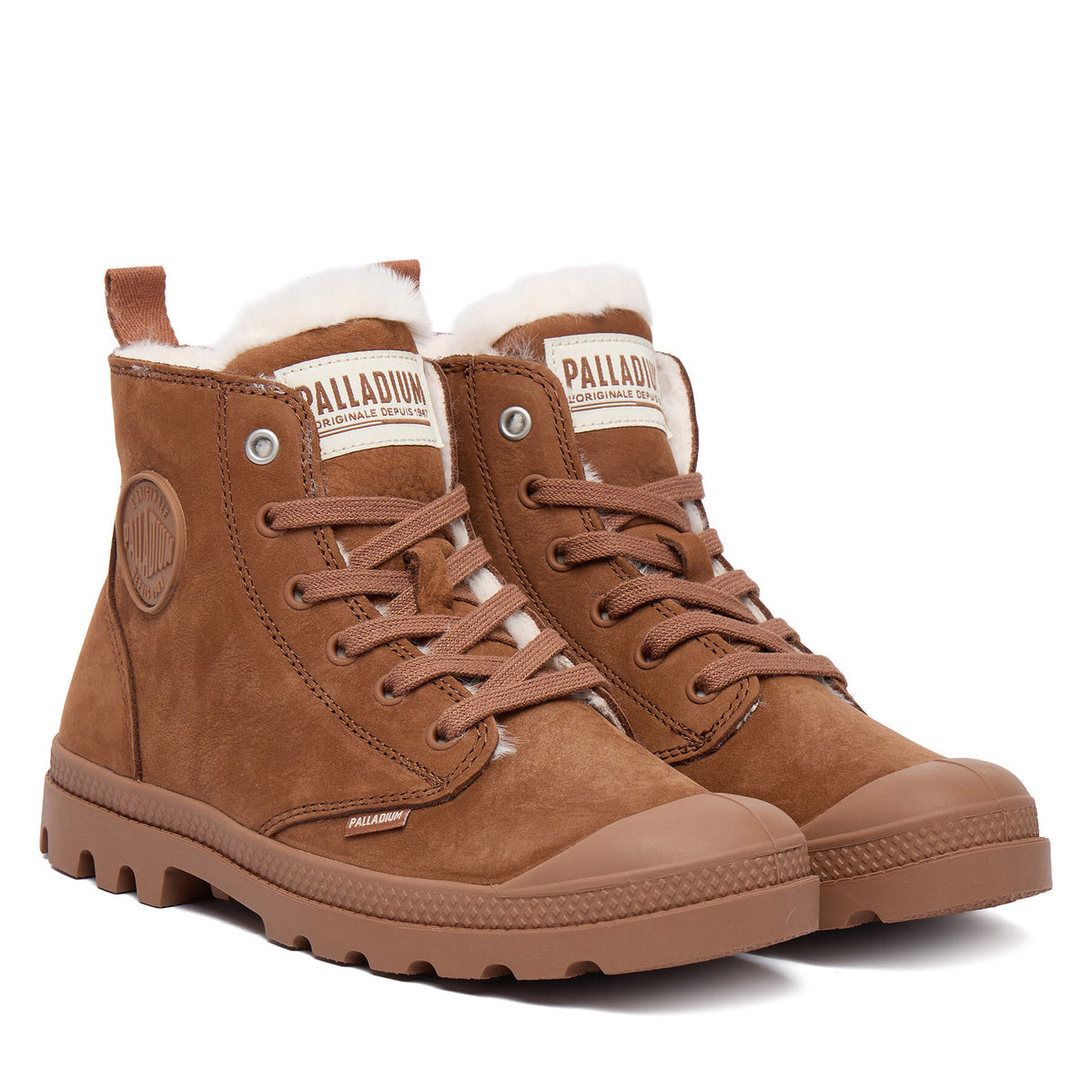 Palladium Туристически oбувки Pampa Hi Zip Wl 95982-291-M Кафяв