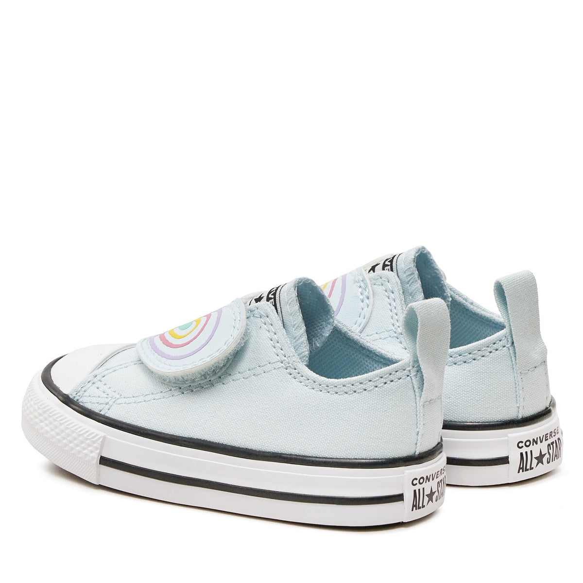 Converse Кецове Chuck Taylor All Star Heart Strap Easy-On A08380C Сив
