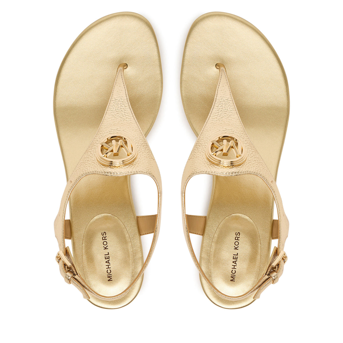 MICHAEL Michael Kors Сандали Mckenzie 40T6MZFS1M Златист