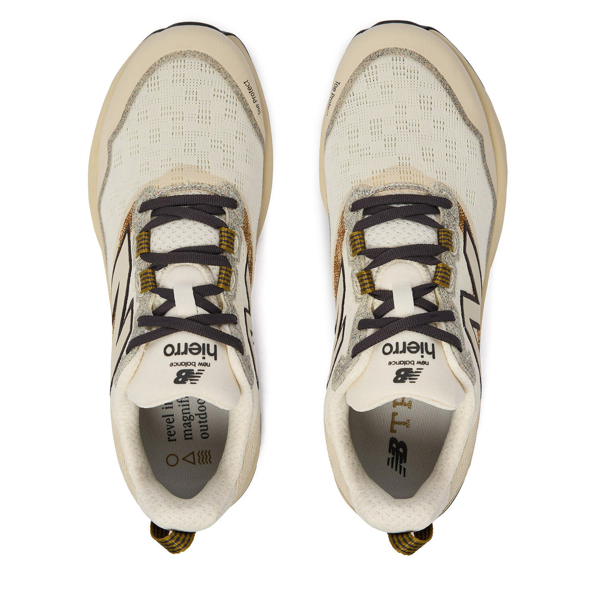 New Balance Маратонки за бягане X Hierro V9 MHIER6Y6 Светлобежов