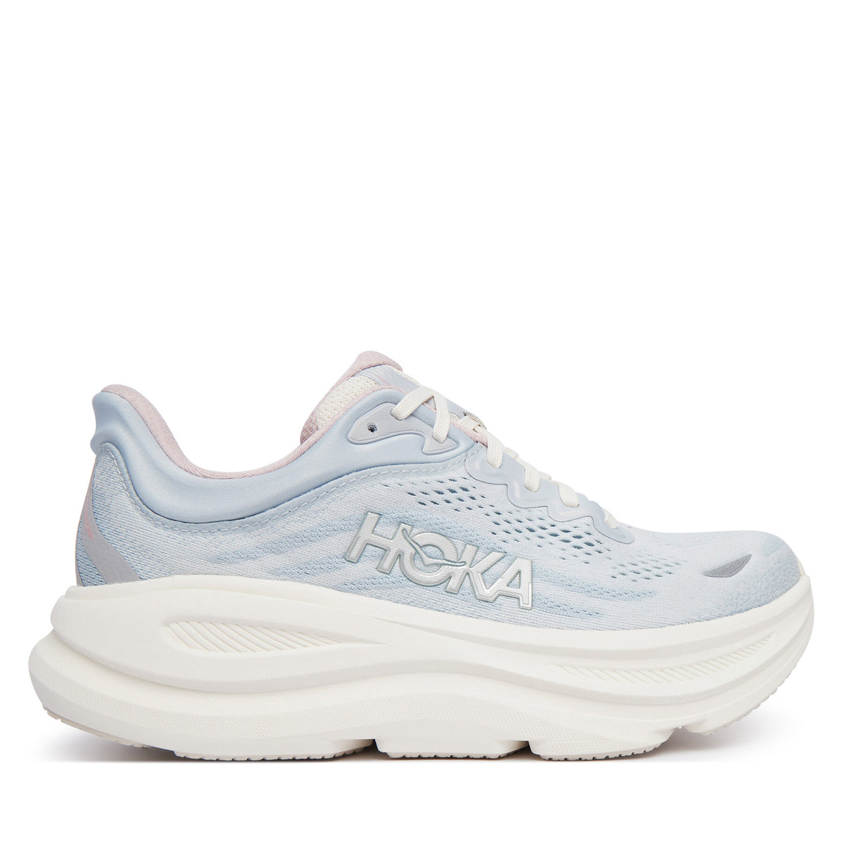 Hoka Маратонки за бягане Bondi 9 GLM 1179195 Светлосин