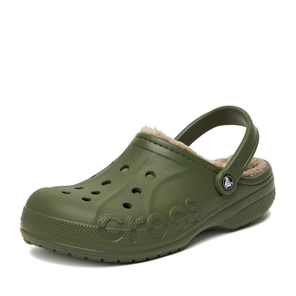 Crocs Чехли C-BAYA LINED CLOG 205969-3TC Зелен