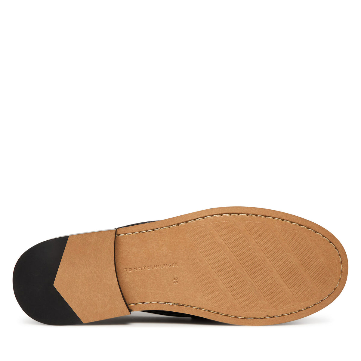 Tommy Hilfiger Мокасини Hilfiger Penny Abrasivato FW0FW09257 Черен