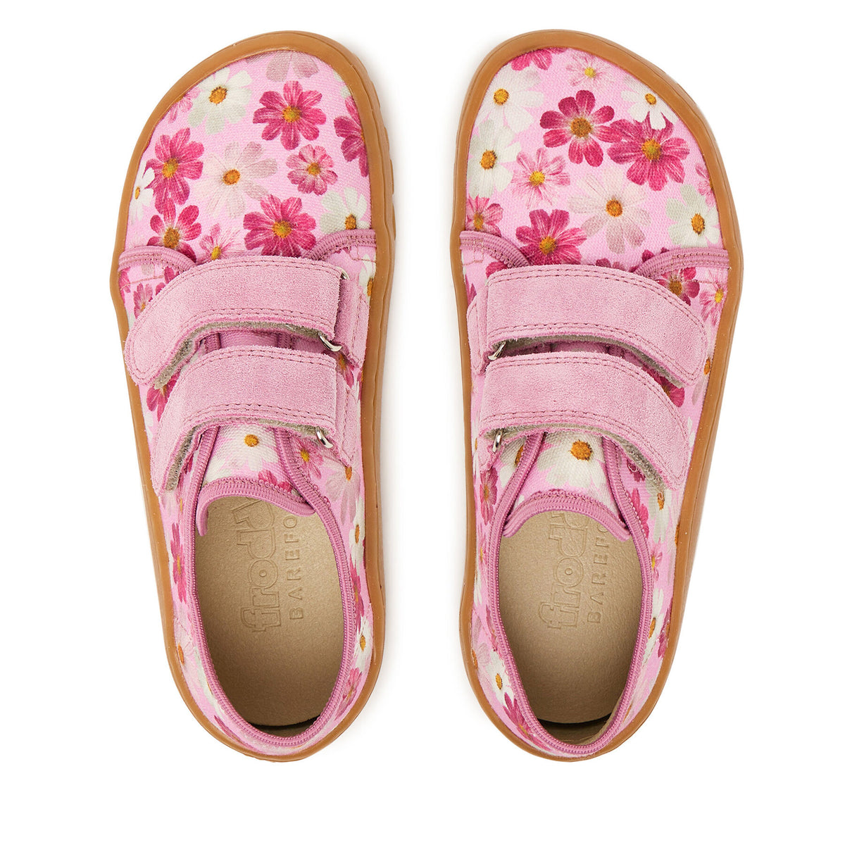 Froddo Пантофи Barefoot Canvas G1700440-9 D Розов