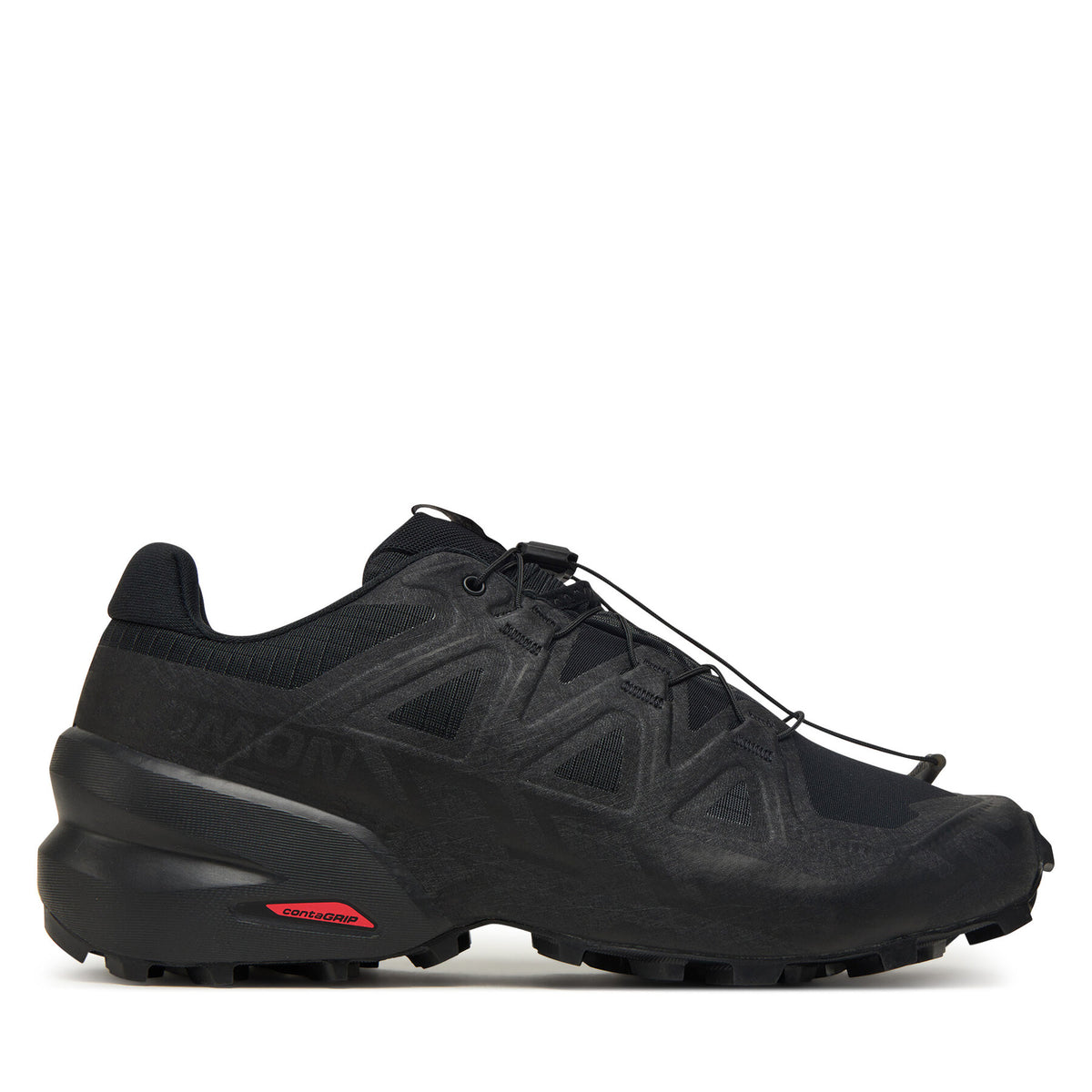 Salomon Маратонки за бягане Speedcross 6 Wide L41744000 Черен