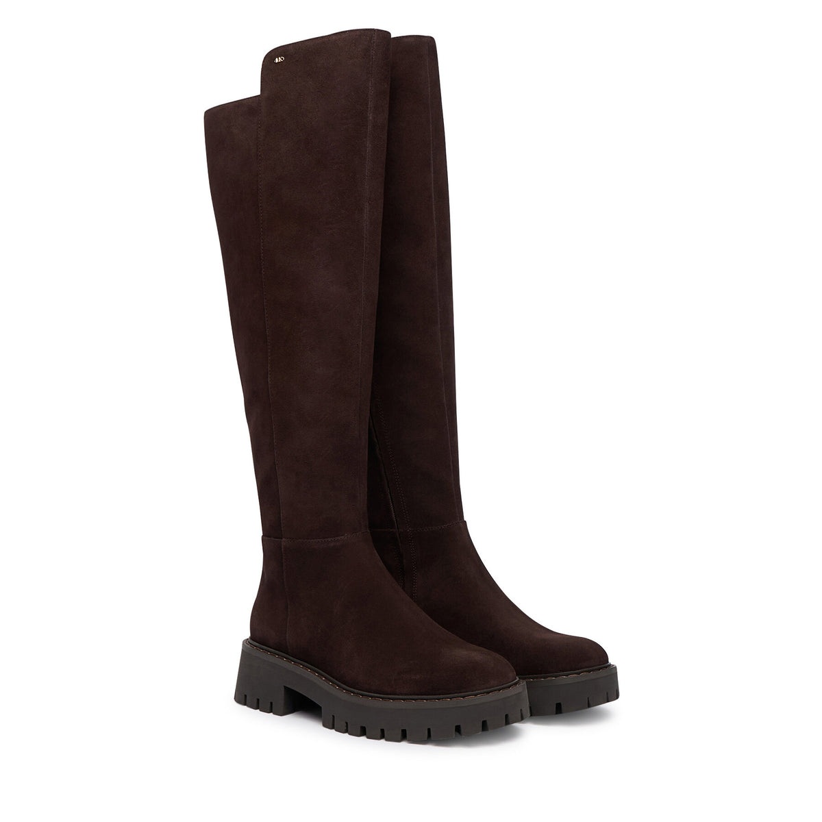 MICHAEL Michael Kors Ботуши Asher 40F5ASFB5S Тъмнокафяв