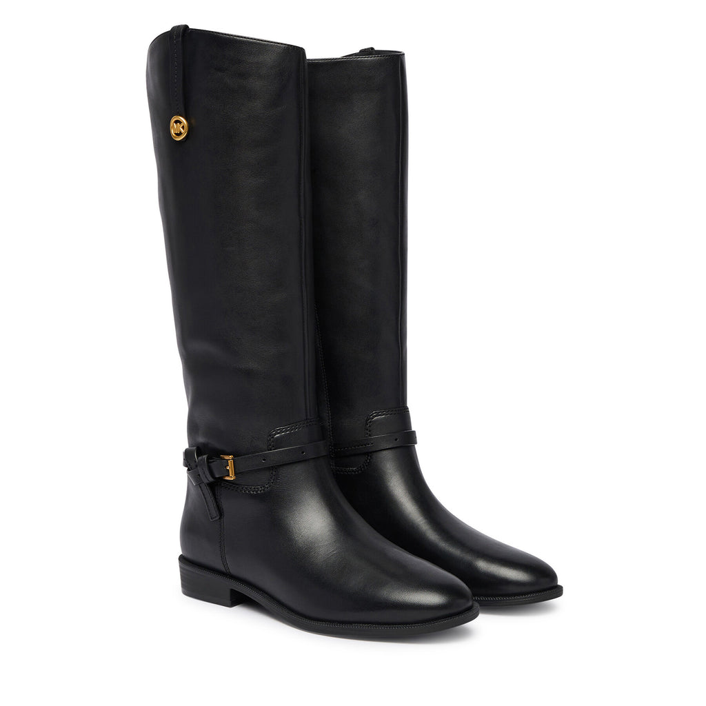 MICHAEL Michael Kors Офицерки 40F6BVFB5L Черен