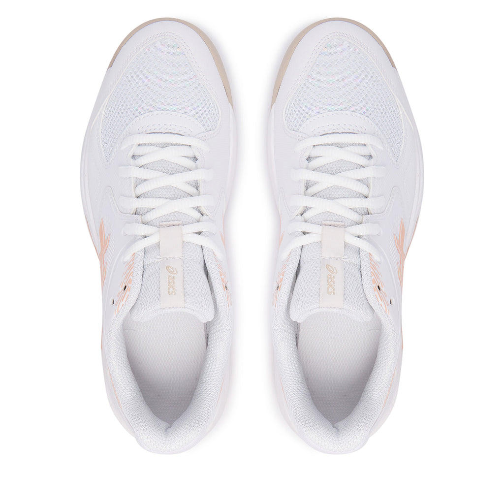 Asics Обувки за тенис Gel-Dedicate 9 Clay 1042A314 Бял