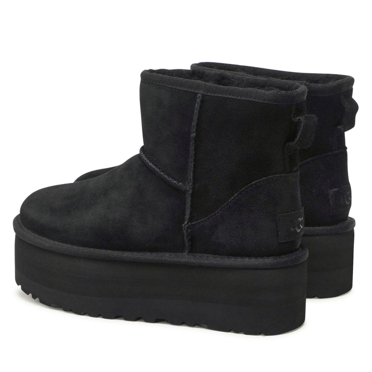 Ugg Апрески W Classic Mini Platform 1134991 Черен