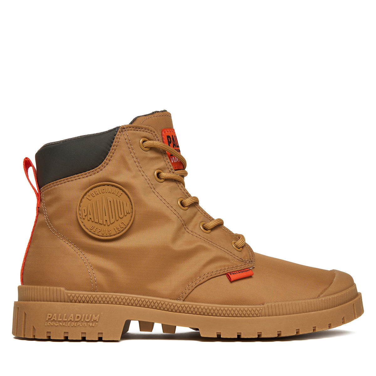 Palladium Туристически oбувки Pampa Sp20 Cuff Wp+ 76835-209-M Бежов