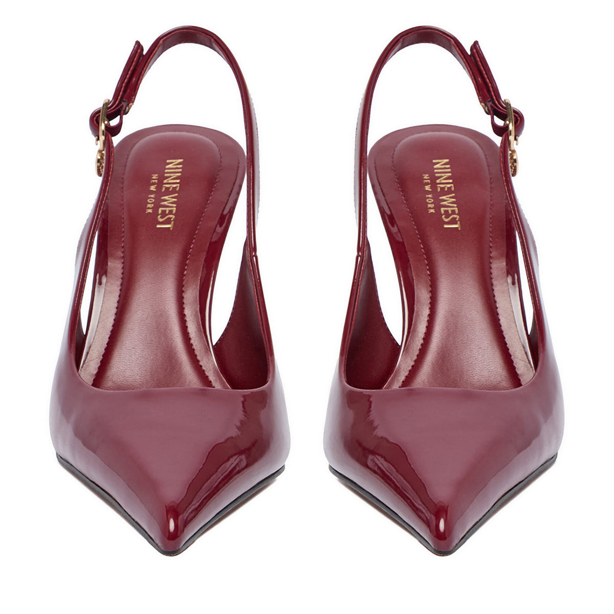 Nine West Обувки на ток EO-TS6384-01 Бордо