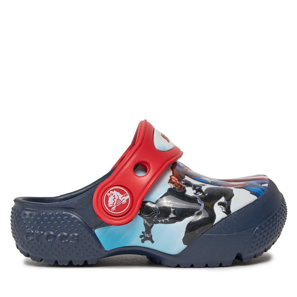 Crocs Чехли Fl Avengers Patch Clog T Clog 207068 Тъмносин
