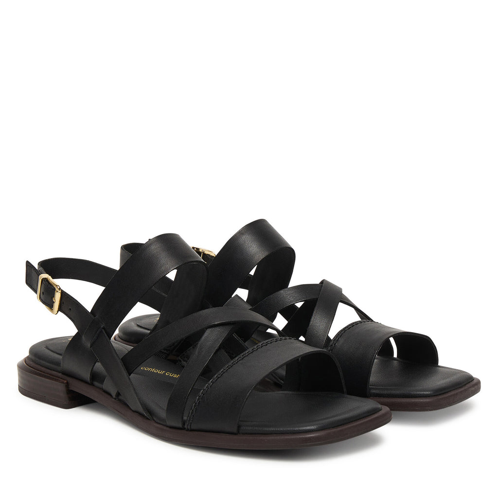 Clarks Сандали Ariany Strap 26185800 Черен