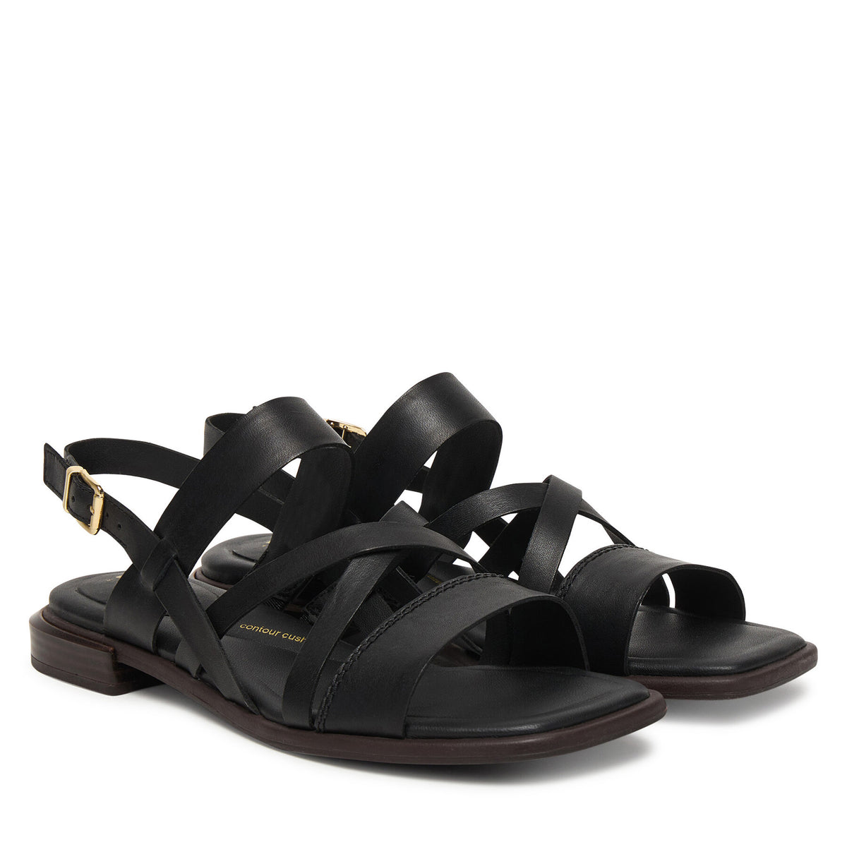 Clarks Сандали Ariany Strap 26185800 Черен
