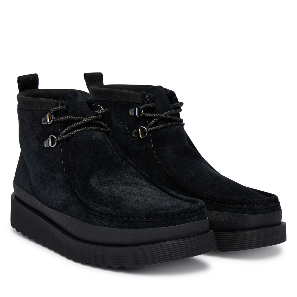 Clarks Ботуши WallabeeFTR2Hi 26183461 Черен