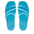 Crocs Джапанки Miami Frosted Toe Loop 211253 Син