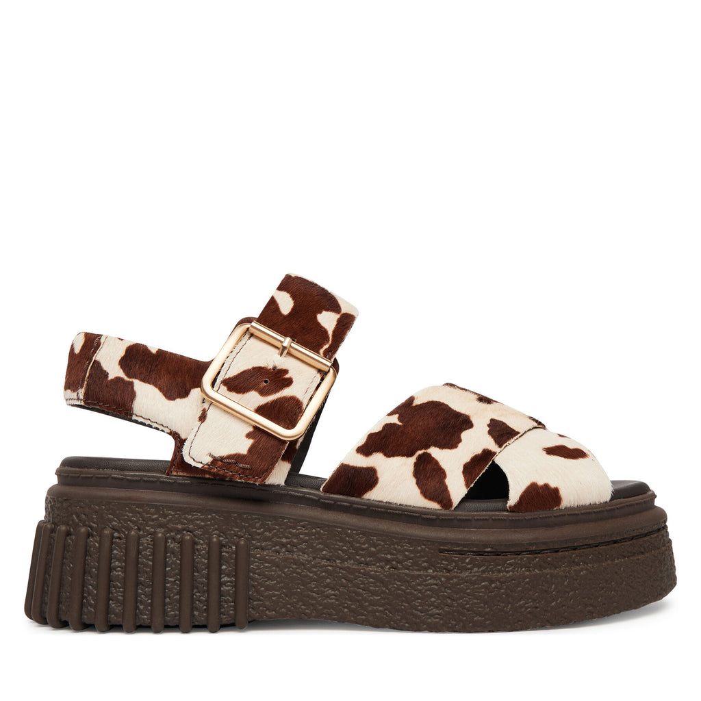 Clarks Сандали Evamar Wish 26185891 Кафяв