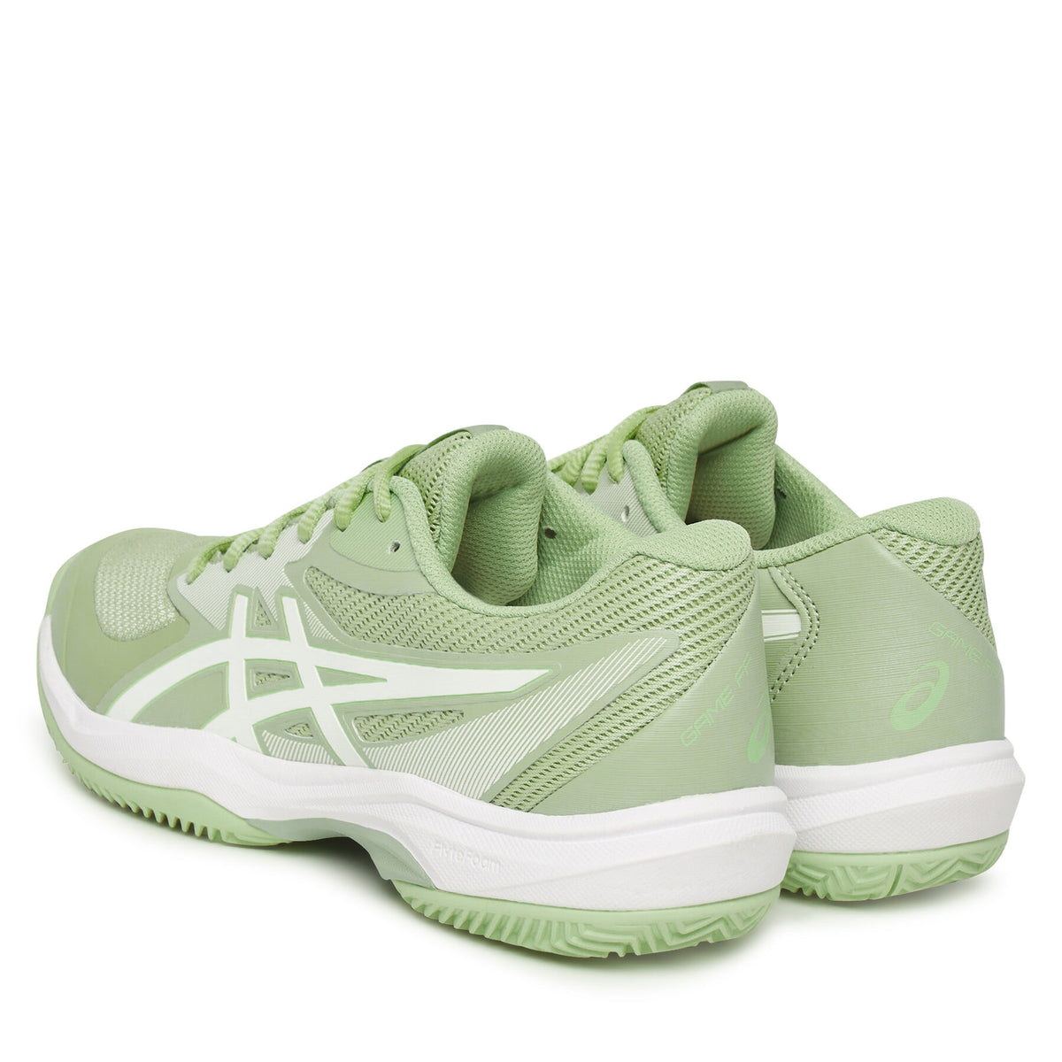Asics Обувки за тенис Game Ff Clay/Oc 1042A282 Зелен