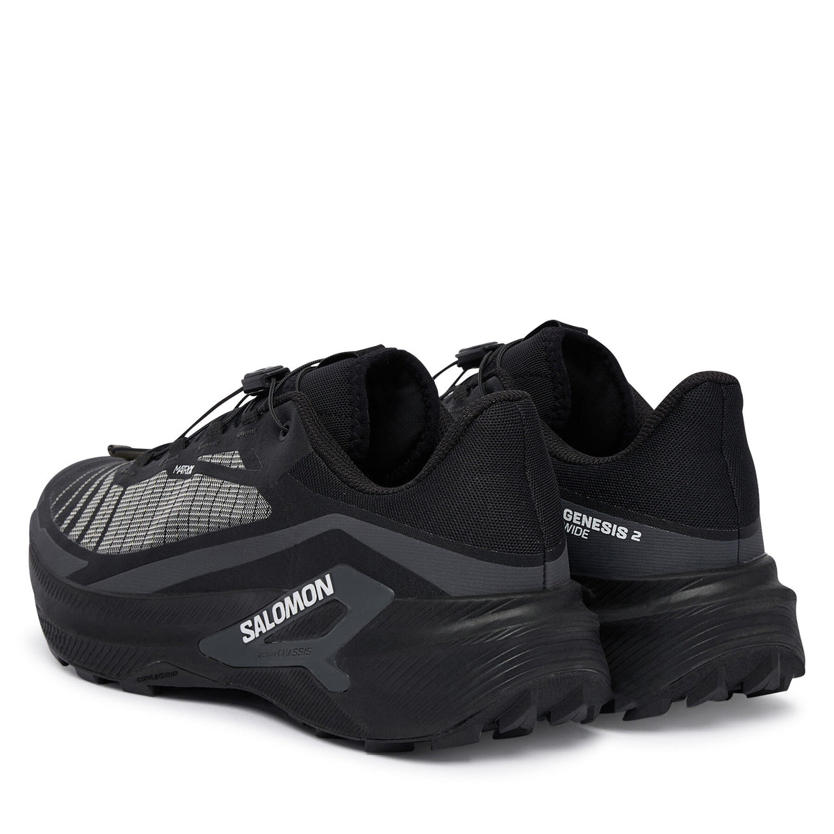Salomon Маратонки за бягане Genesis 2 L45388500 Черен